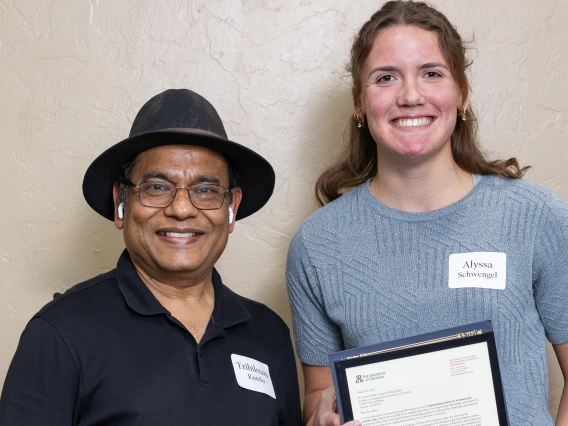 Tribikram Kundu, Alyssa Schwengel