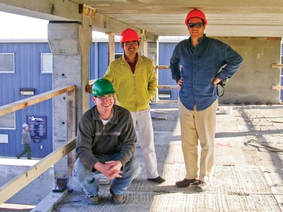 Fleischman and students