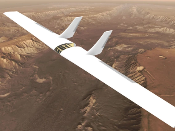 Martian sailplane