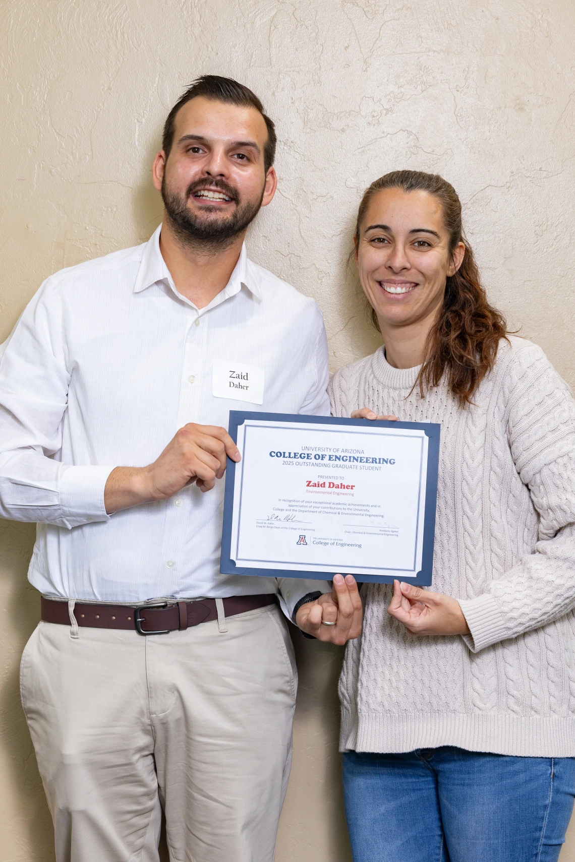 Zaid Daher, Bianca Miguel De Souza Chaves