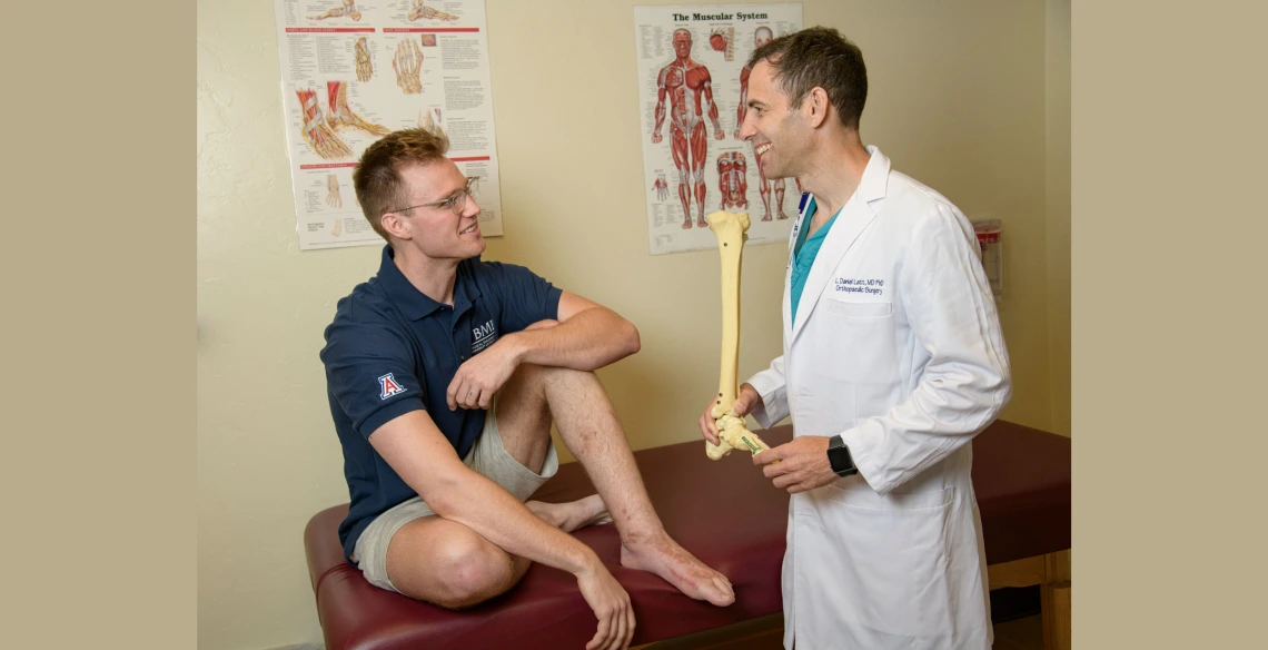 Ian Jackson and Dr. Daniel Latt