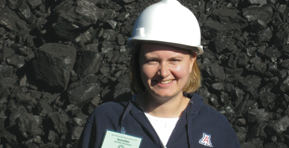Assistant professor Jennifer McIntosh.